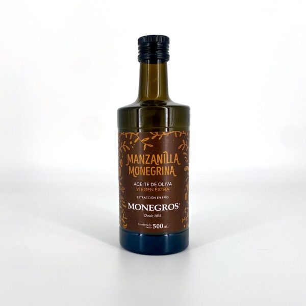 Aceite virgen extra Monegros 500 ml Manzanilla